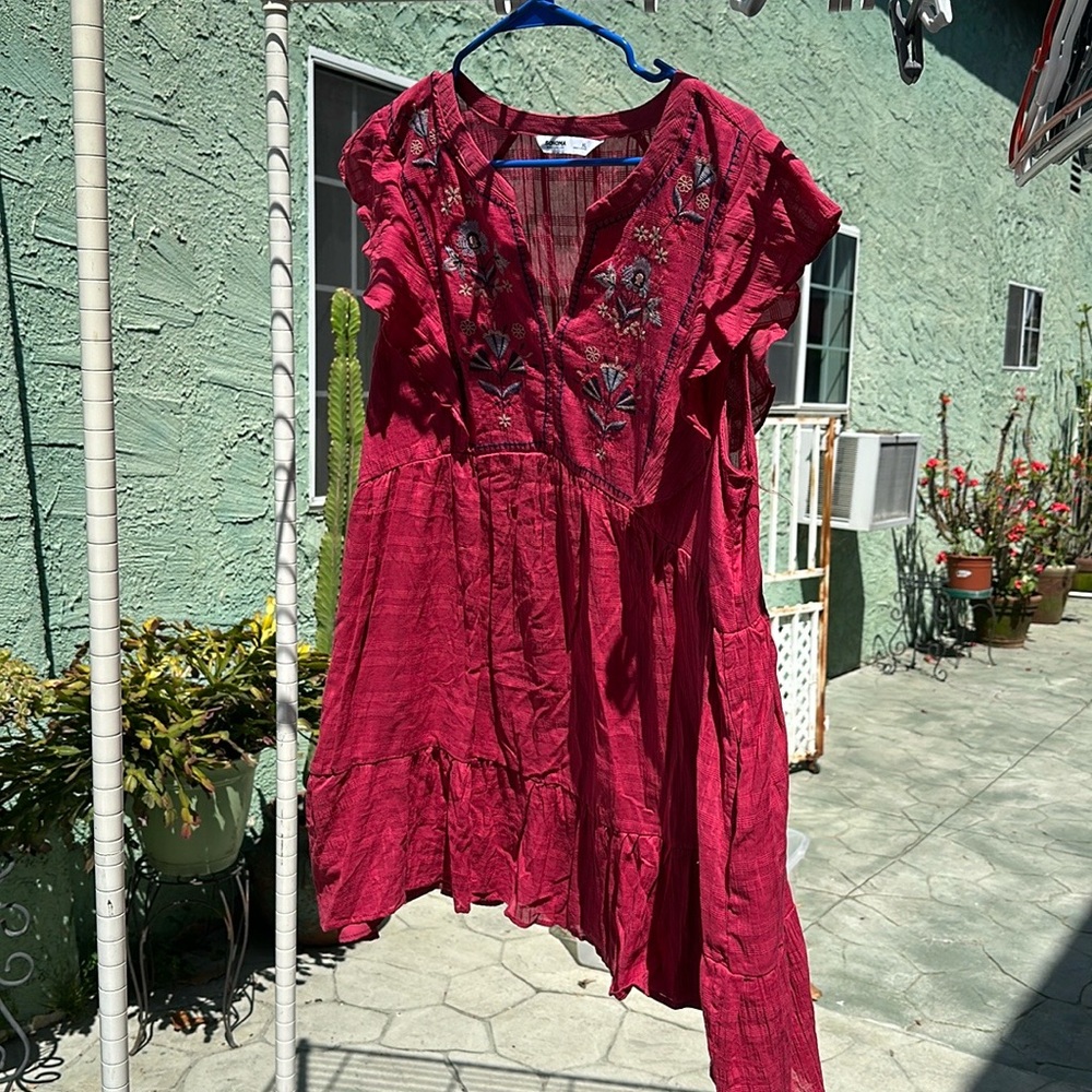 Sonoma Dress with Floral Accents